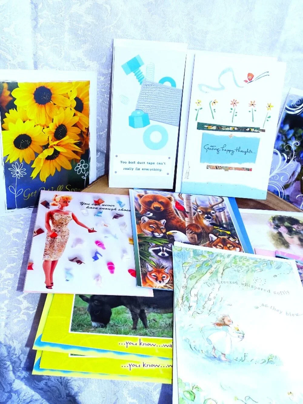 Assorted Hallmark Greeting Cards - Quantity 11